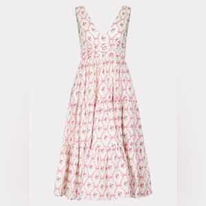 Jessakae Rosebud Pink Bow Coquette Balletcore Romantic Dress